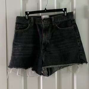 Great condition BSG black vintage cut-off jean shorts. 100% cotton.